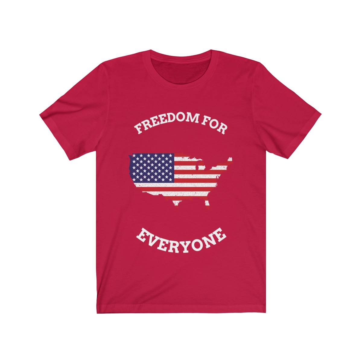 Freedom For Everyone - USA Tshirt - Image 3