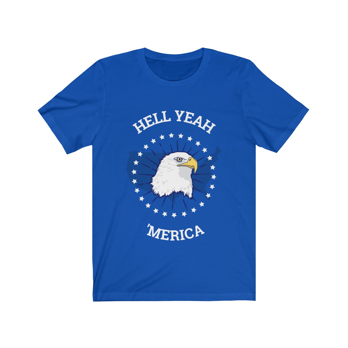 Merica Tshirt With Bald Eagle